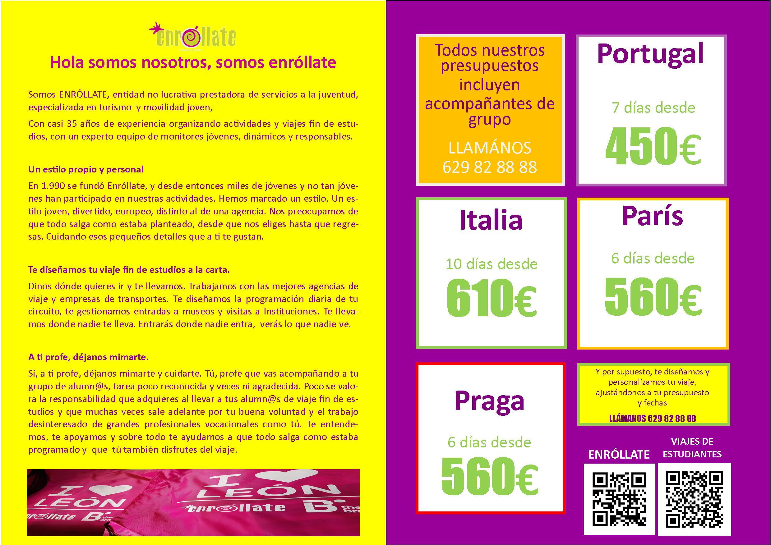 viajes de estudiantes 2023