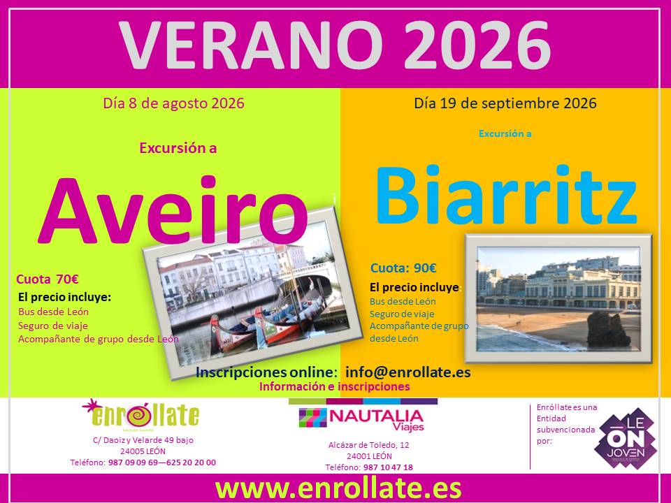 Cártel verano 2026 banner
